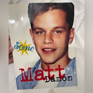 Scene 3 Matt Damon Paperback Magazine Book 2014